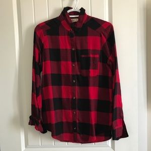 Hollister Plaid Flannel Shirt